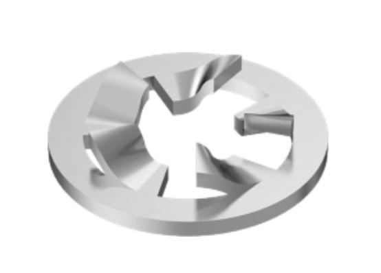 Metric Round Push Nuts，推力垫圈，推力螺母，推压螺母